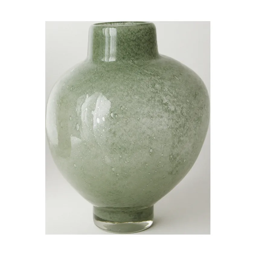 Olsson & Jensen Mila Vase klein 19,5 cm Grün