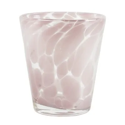 Milano Glas Ø9x10 cm, Rosa Olsson & Jensen