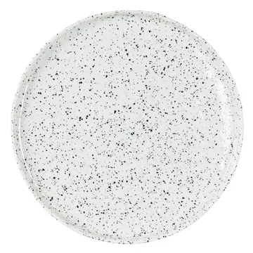 Poppi kleiner Teller 21cm - Weiß-schwarz - Olsson & Jensen
