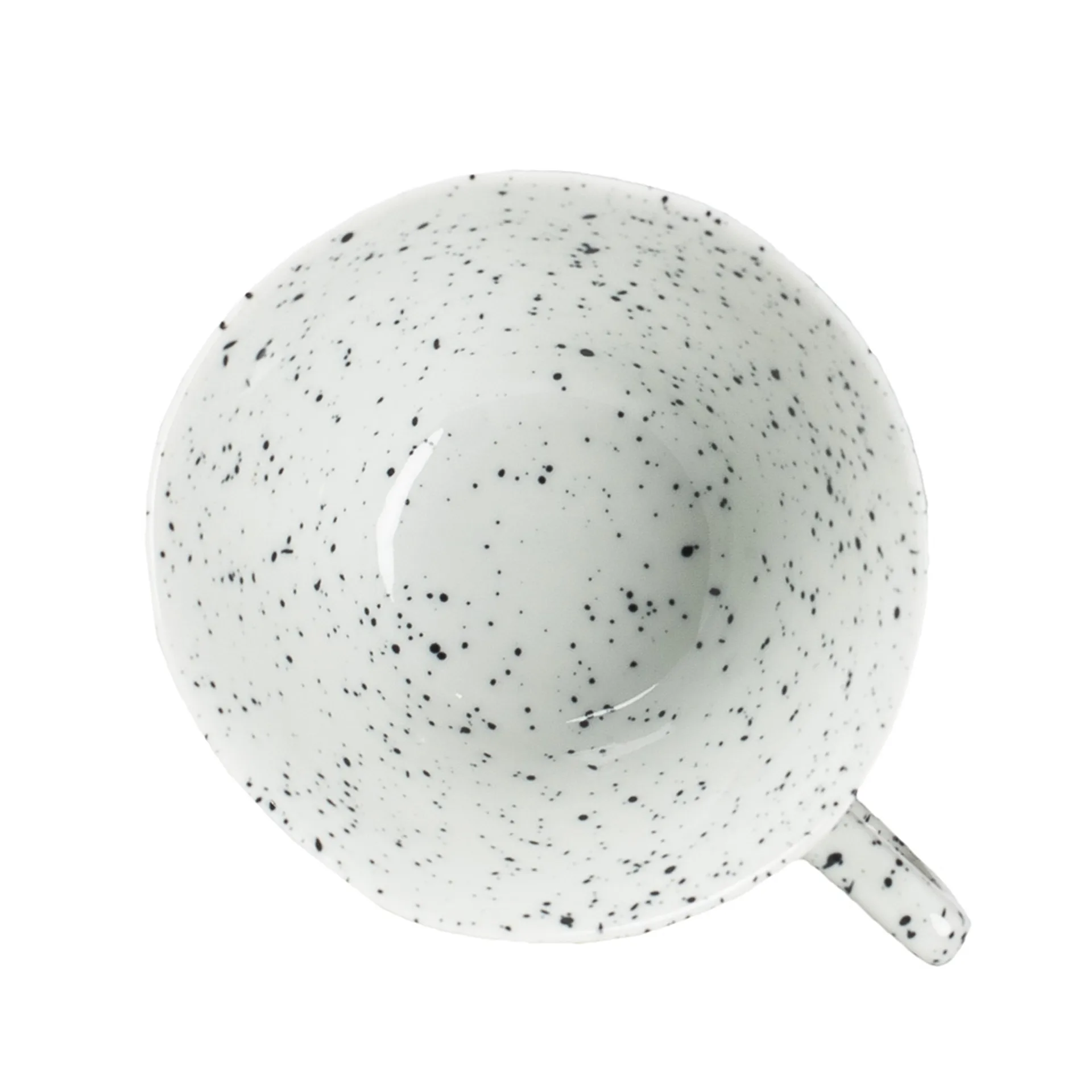 Poppi Tasse, Weiß-schwarz Olsson & Jensen