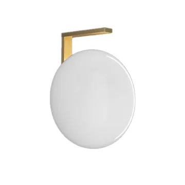 Alba 174 Wandleuchte - Opal, Messing - Oluce