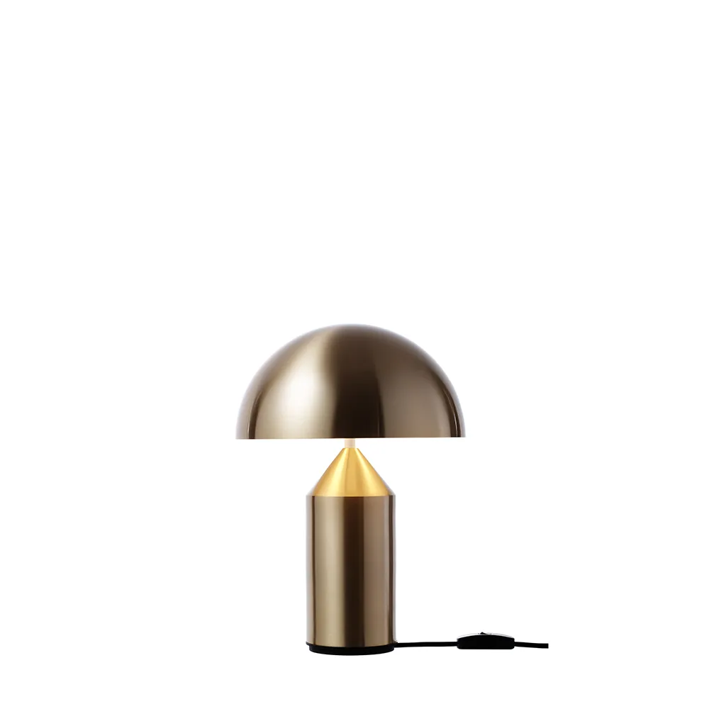 Atollo small 238 Tischleuchte metall, Gold Oluce
