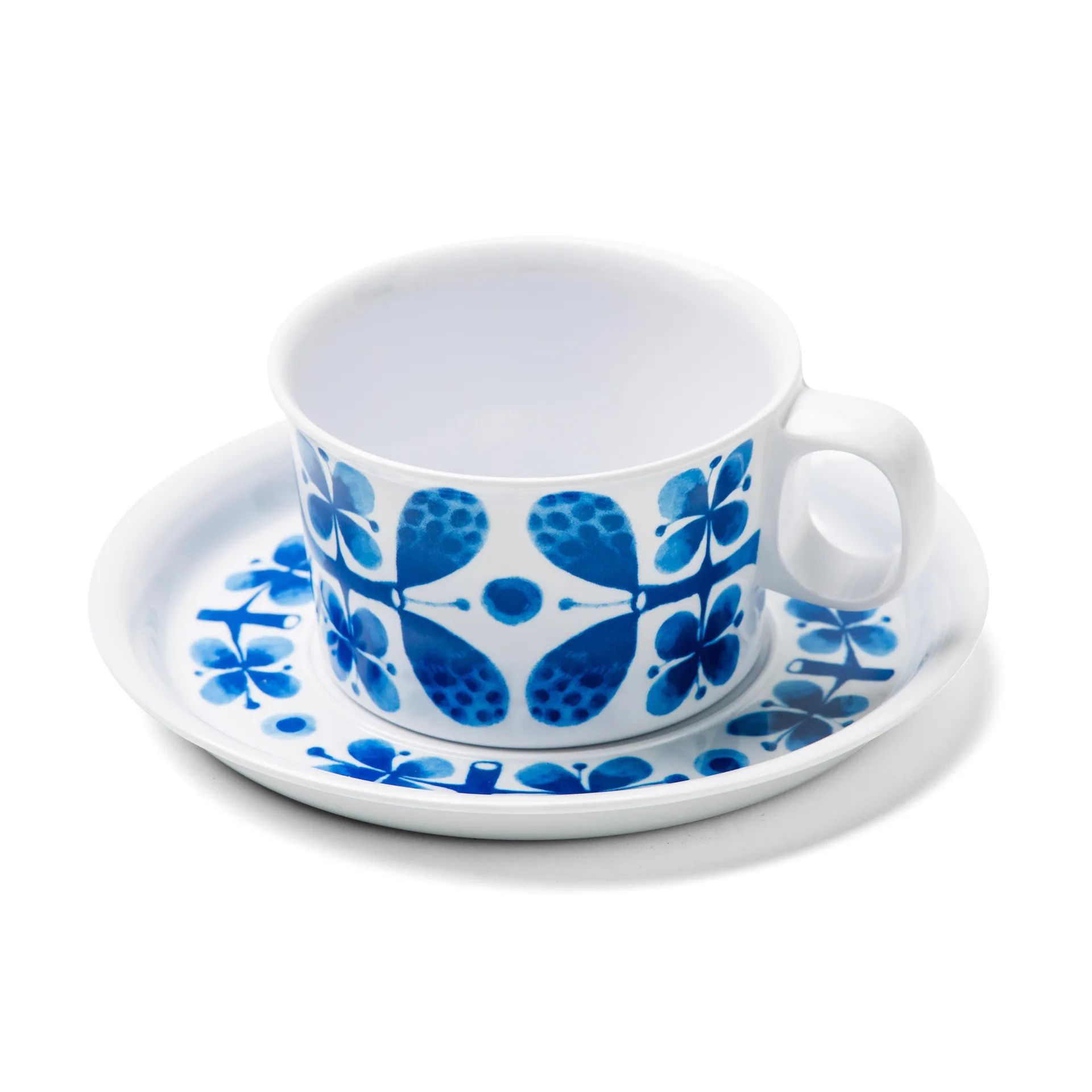 Blues Melamin-Tasse, Tasse & Untersetzer Opto Design