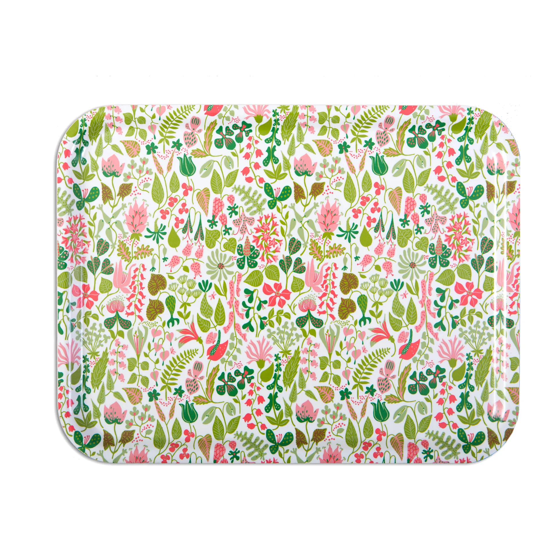 Herbarium rosa Tablett, 27 x 20cm Opto Design