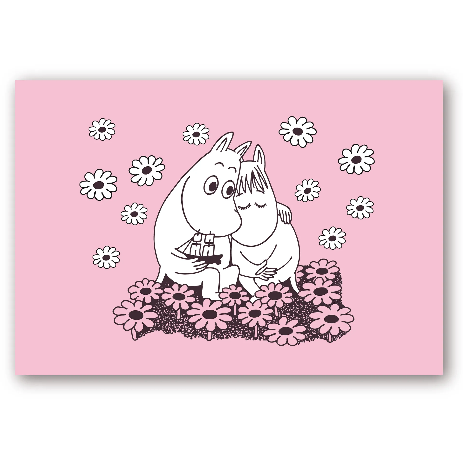 Love Platzdecke 40 x 30cm, Rosa Opto Design