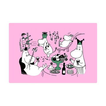 Moomin 80 Tischset 27,5x40 cm - Rosa - Opto Design