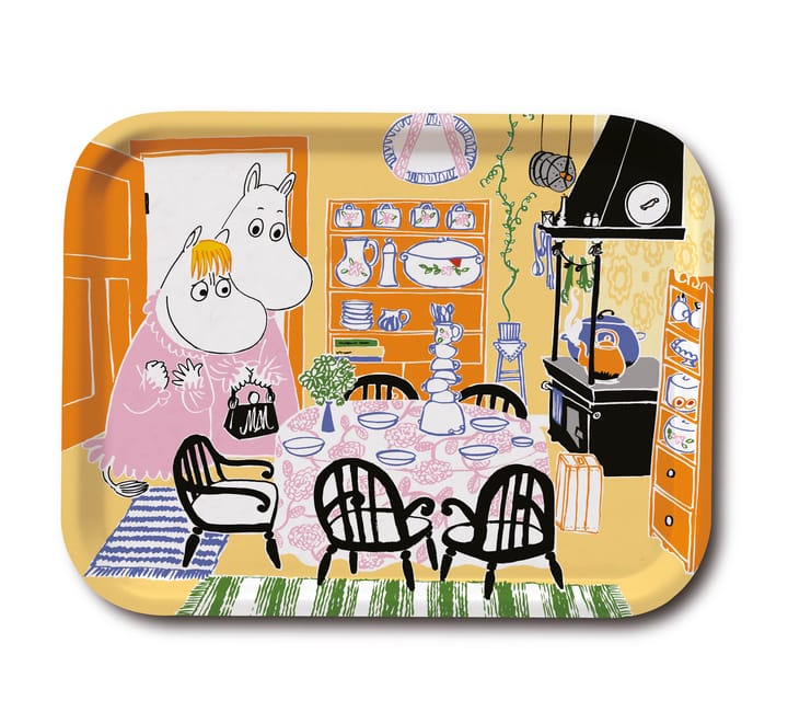 Moomin Kitchen Tablett - Gelb - Opto Design