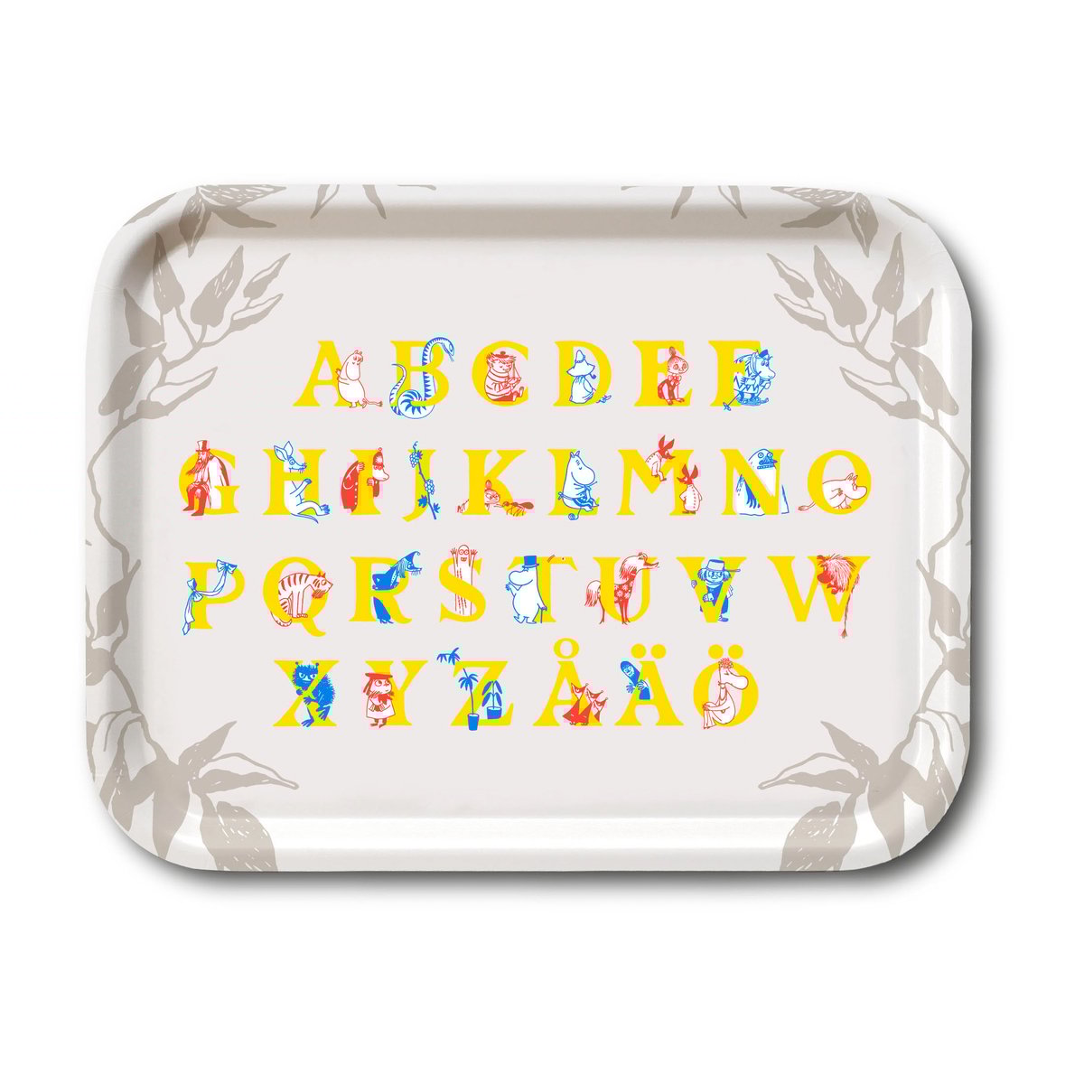 Opto Design Mumin ABC Tablett 20 x 27cm