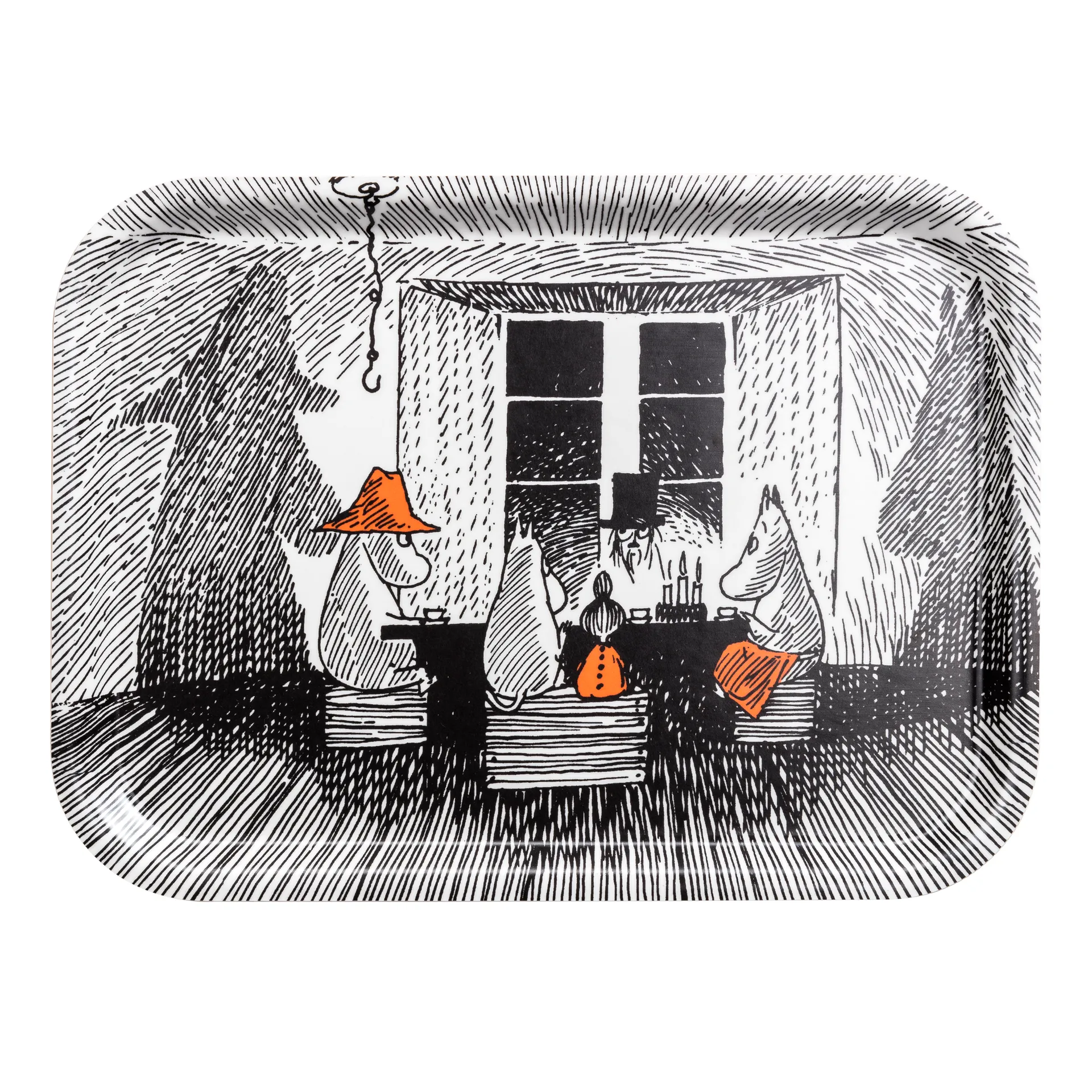 Mumin Together Tablett, 27 x 20cm Opto Design