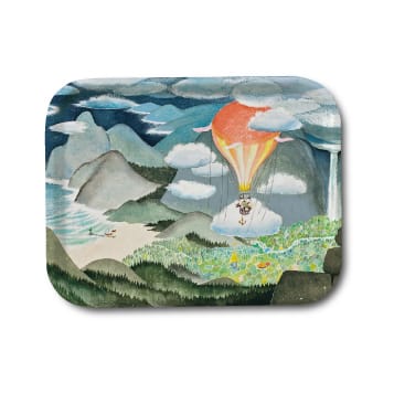Tablett The Mumin Valley klein - 27x20cm - Opto Design