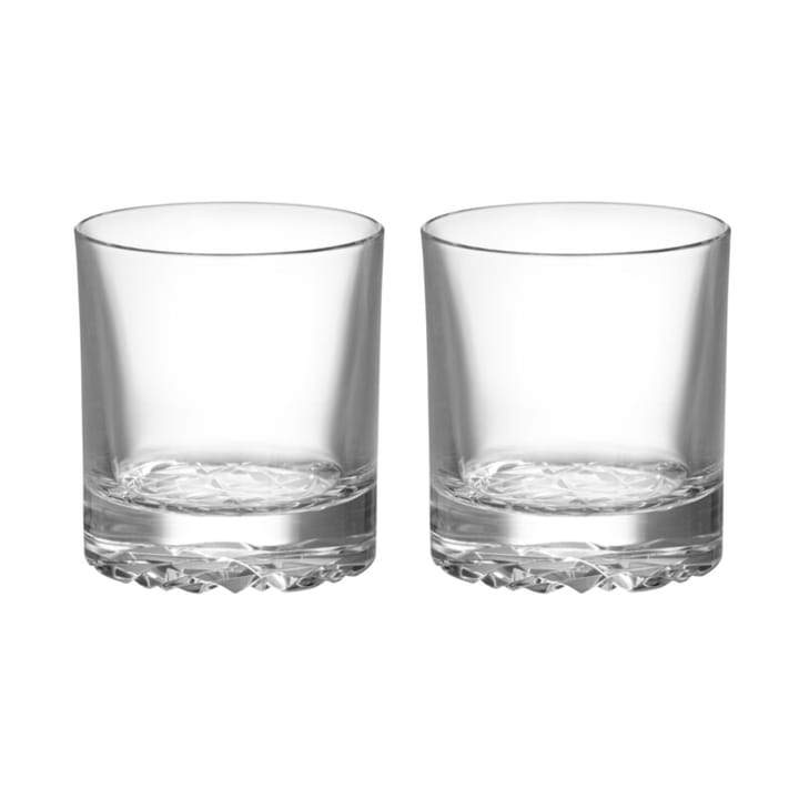 Carat Double Old Fashioned Glas 28 cl 2er-Pack - Klar - Orrefors