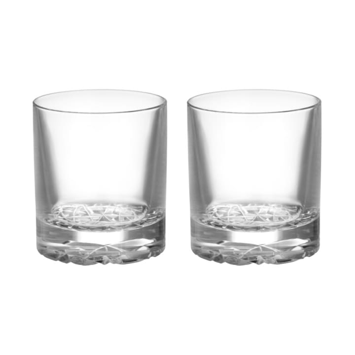 Carat Old Fashioned Glas 21 cl 2er-Pack - Klar - Orrefors