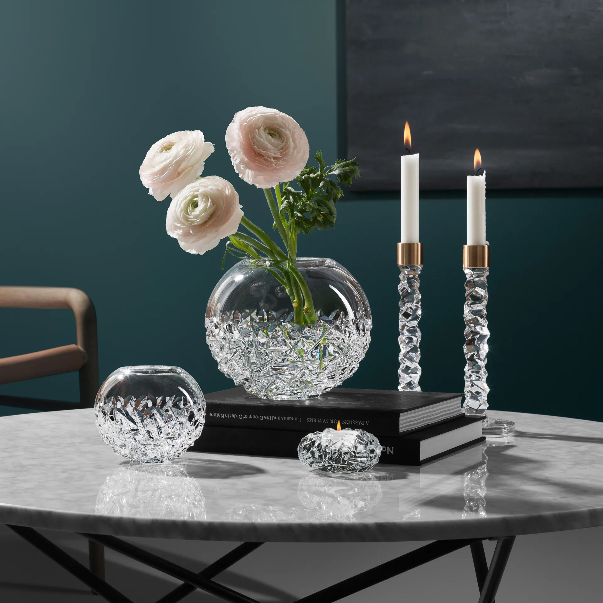 Carat Vase niedrig, Ø 13cm Orrefors