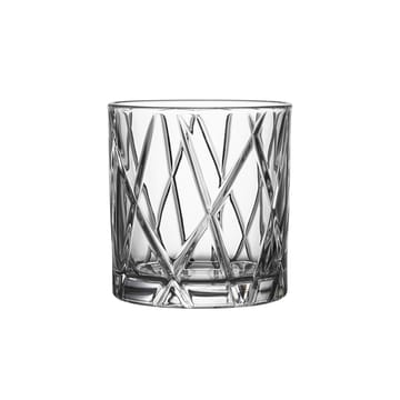 City Double Old Fashioned Glas 4er Pack - 34cl - Orrefors