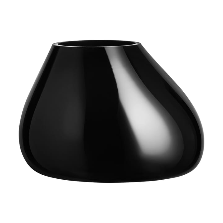 Ebon Vase 190mm - Schwarz - Orrefors