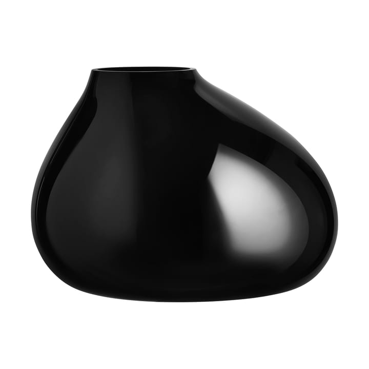 Ebon Vase 240mm - Schwarz - Orrefors