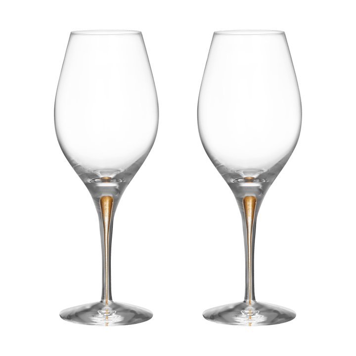 Intermezzo Balance Weinglas 44 cl 2er-Pack - Gold - Orrefors