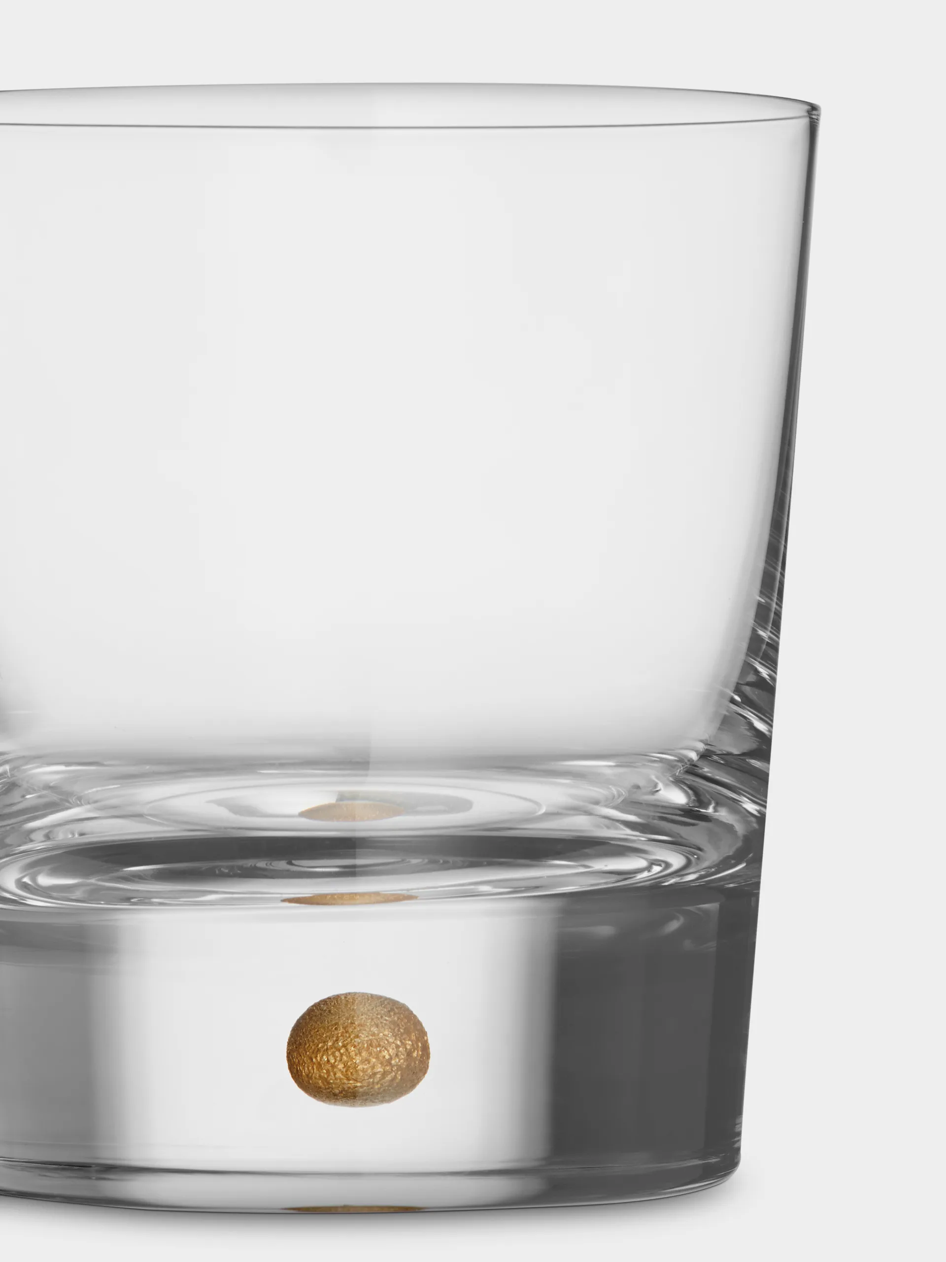 Intermezzo double old fashioned 40 cl 2er-Pack, Gold Orrefors