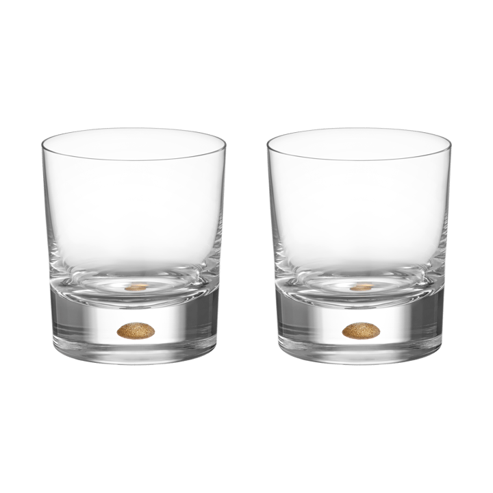 Intermezzo old fashioned 25 cl 2er-Pack - Gold - Orrefors