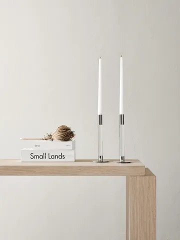 Lumiere Kerzenhalter 26,5cm 2er Pack - Klar - Orrefors