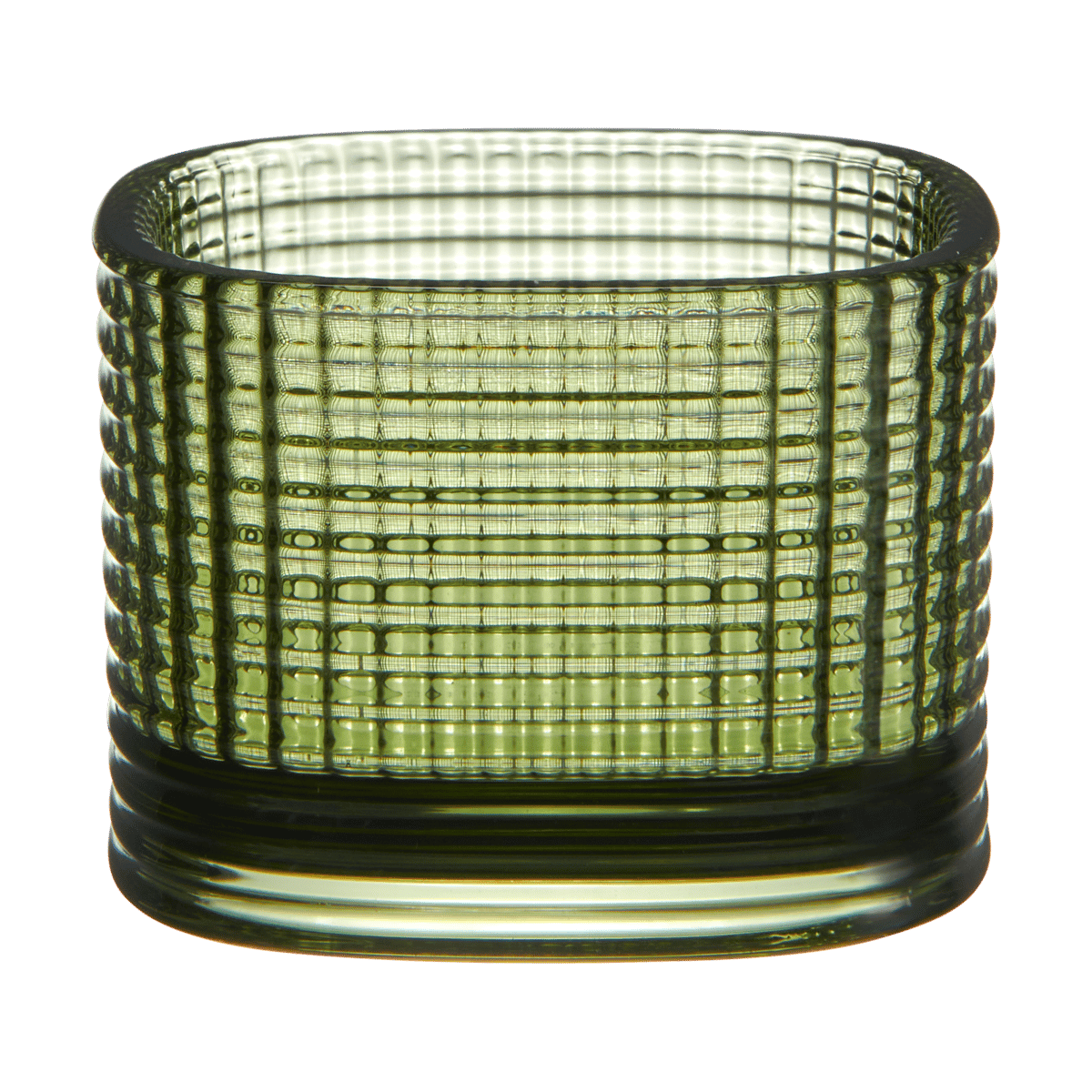Orrefors Magica Lichtlaterne Super Circle 5 cm Grün