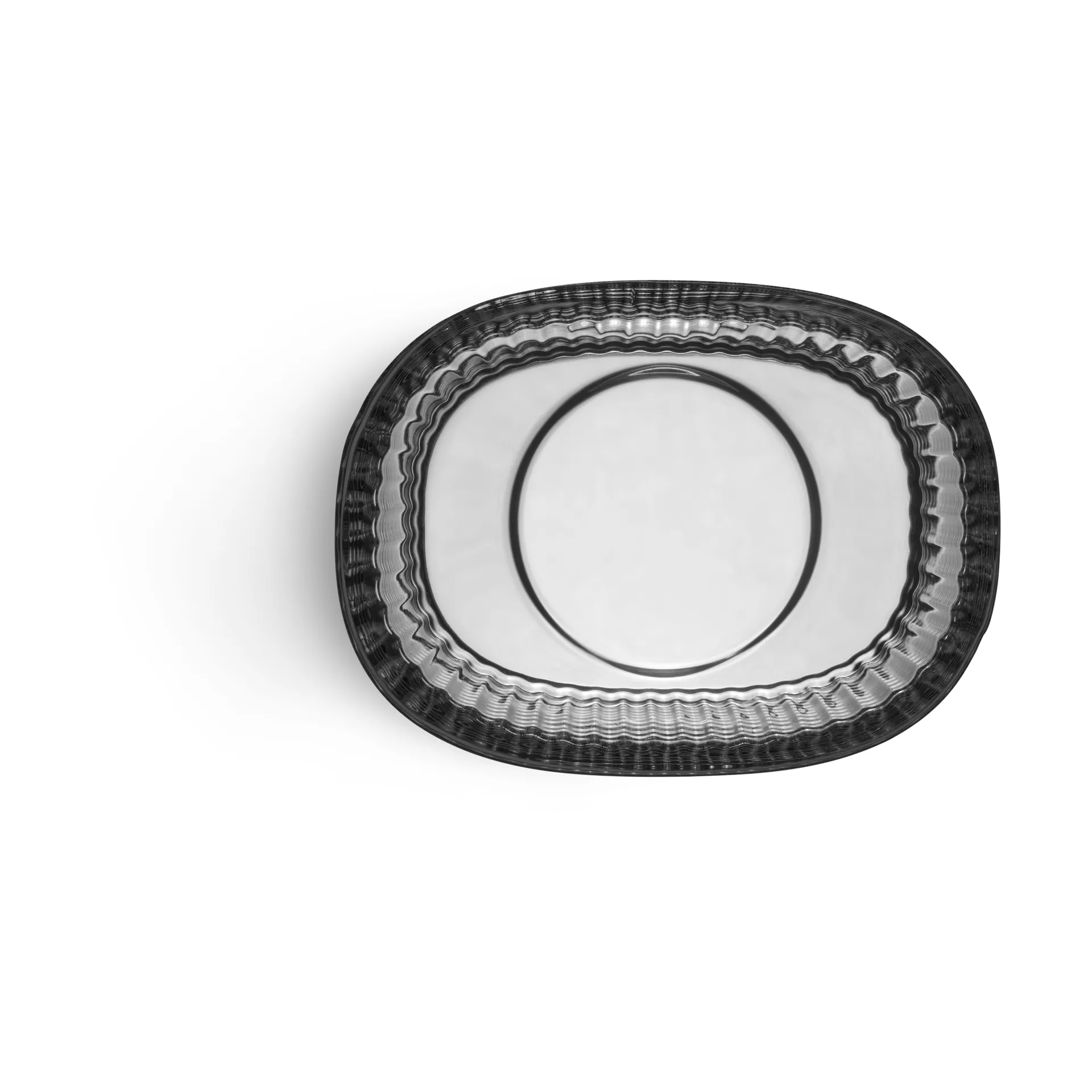 Magica Lichtlaterne Superellipse 5 cm, Grau Orrefors