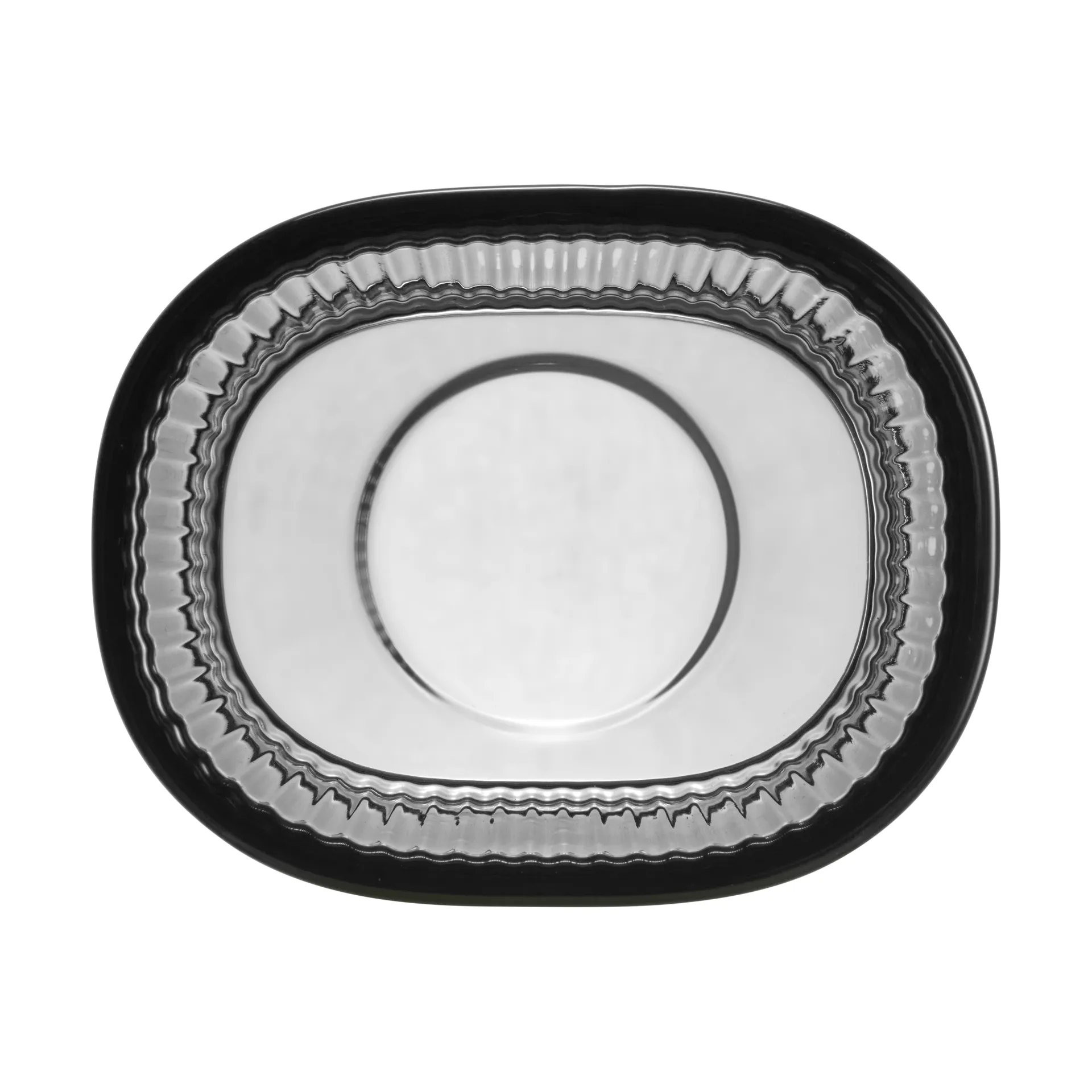 Magica Lichtlaterne Superellipse 7 cm, Grau Orrefors