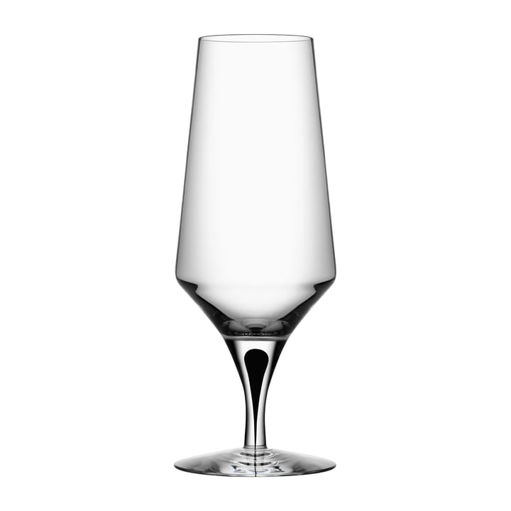 Metropol Bierglas 46cl - Clear / Black - Orrefors