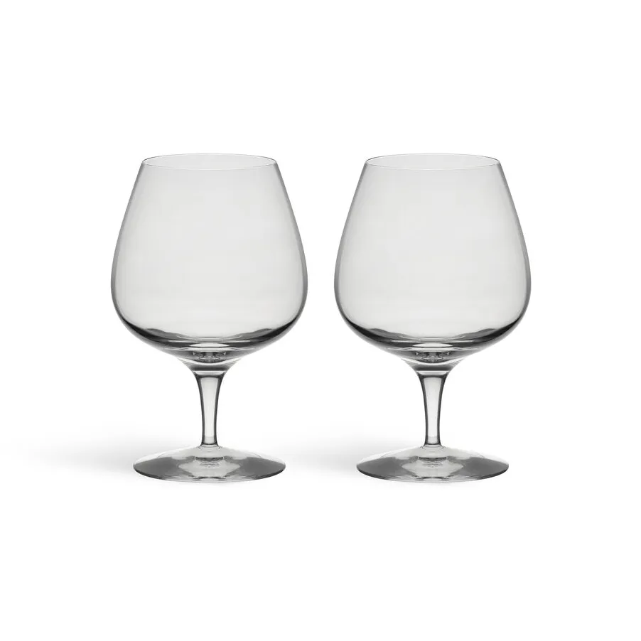 More Cognacglas, Transparent, 33 cl, 2er-Pack Orrefors