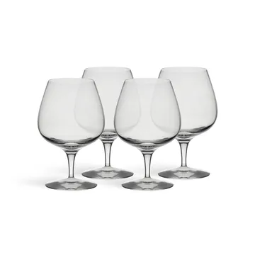 More Cognacglas - Transparent, 33 cl, 4er-Pack - Orrefors