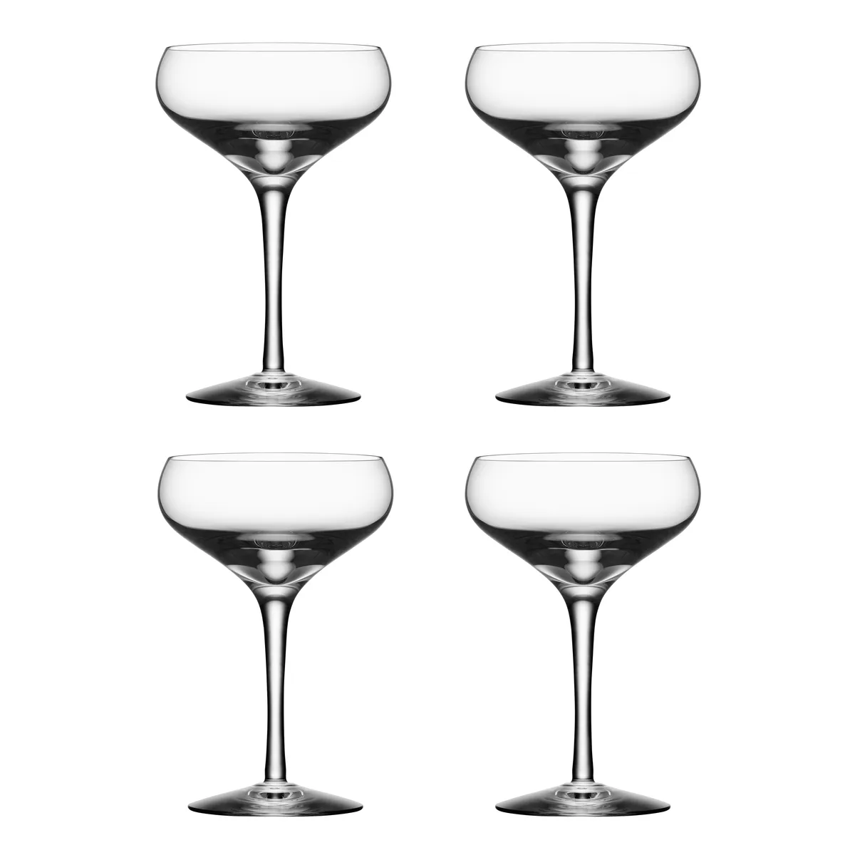 Orrefors More Coupe Glas 4er Pack 21cl