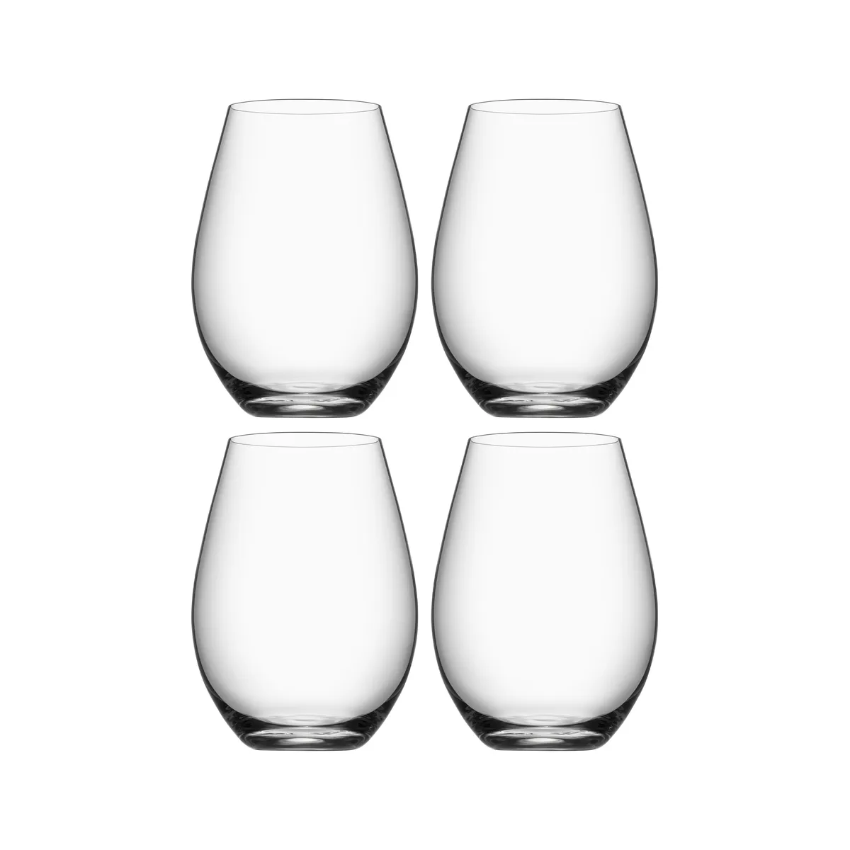 Orrefors More Wasserglas 4er Pack 44cl