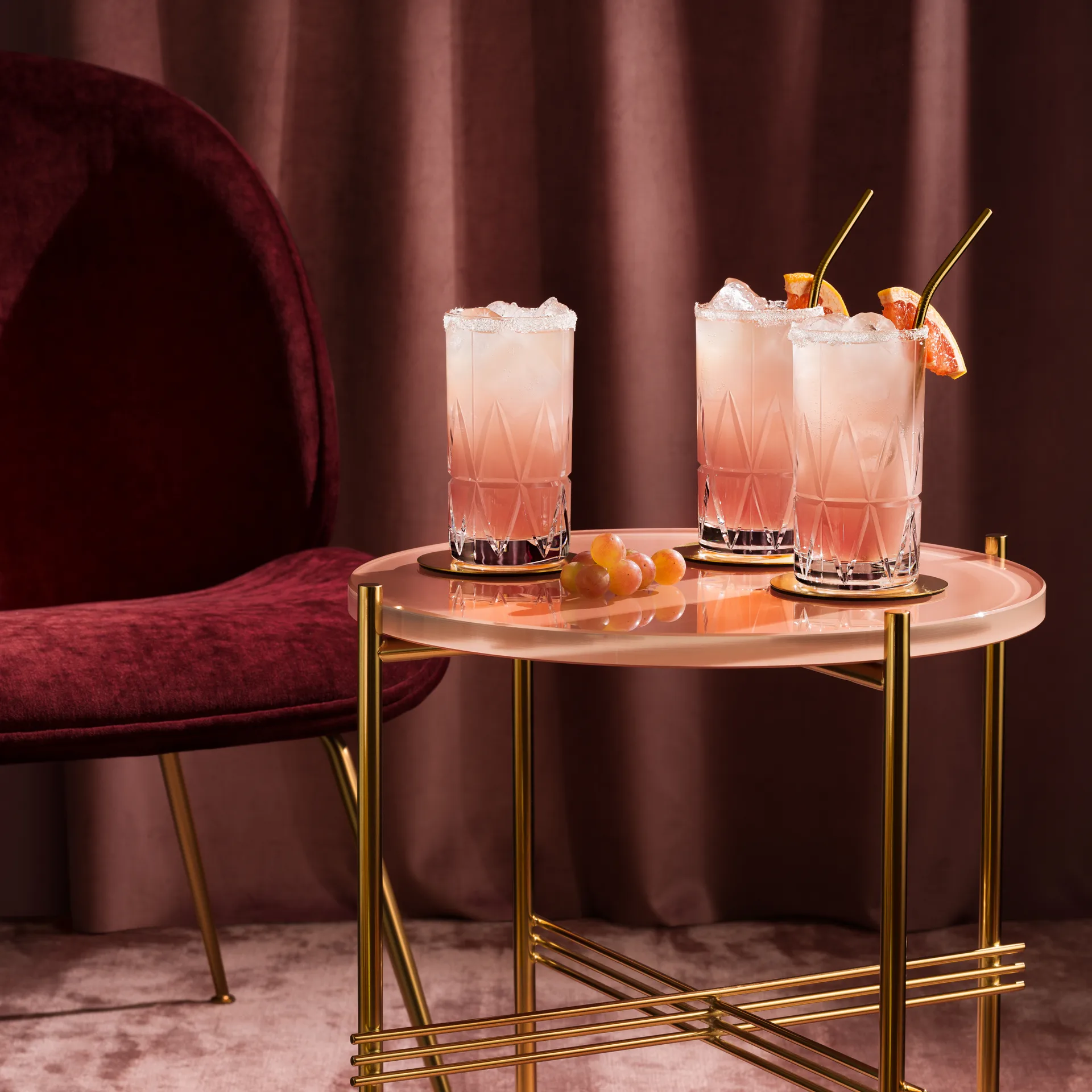 Peak highball Glas 4er Pack, 37cl Orrefors