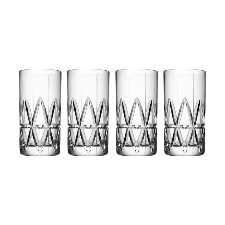 Peak highball Glas 4er Pack, 37cl Orrefors