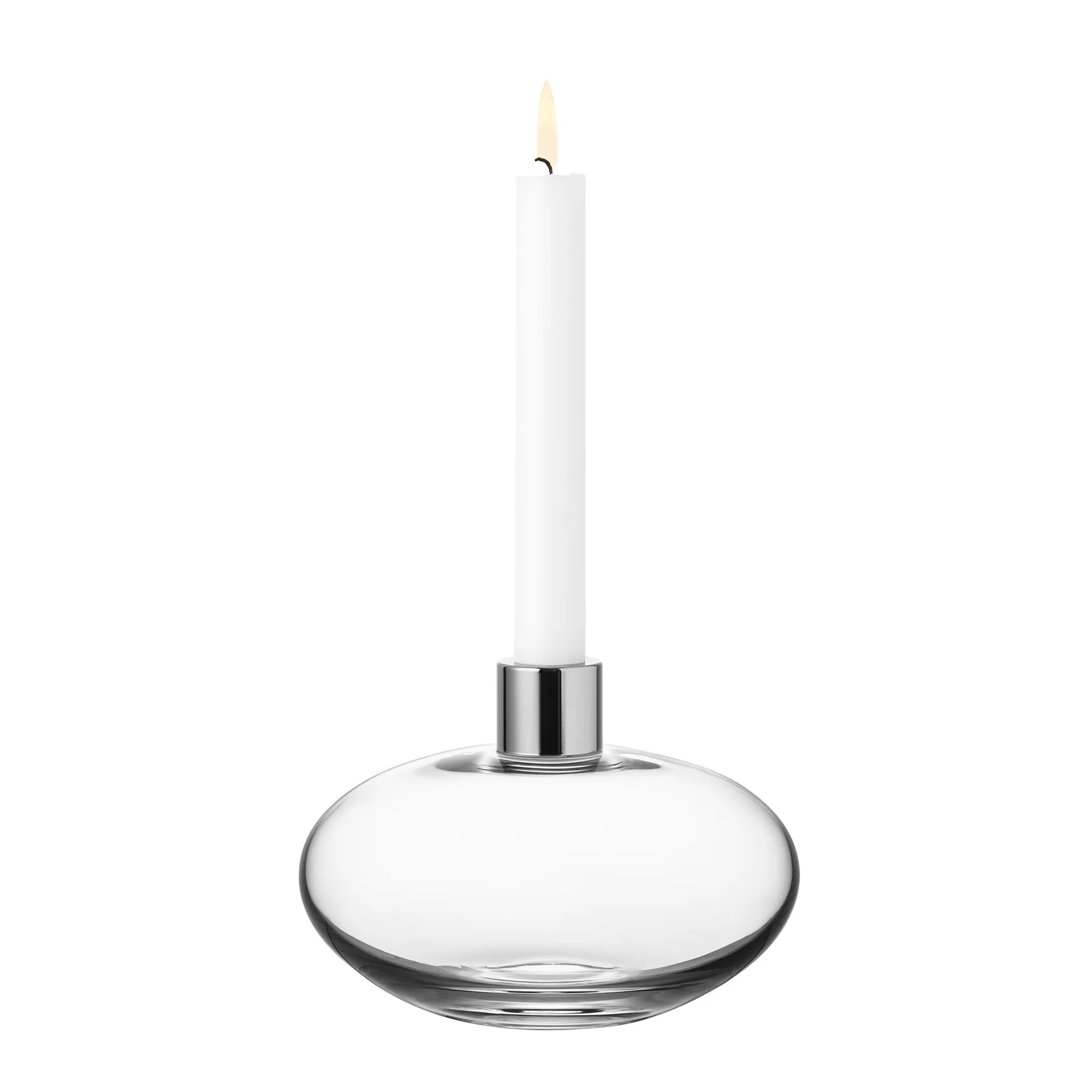 Pluto Kerzenhalter, Klar Orrefors