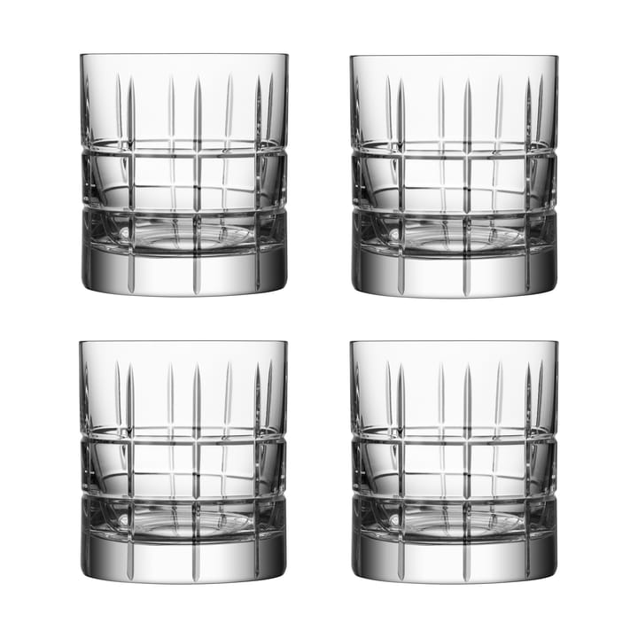 Street Old Fashioned Glas 27 cl 4er Pack - Klar - Orrefors