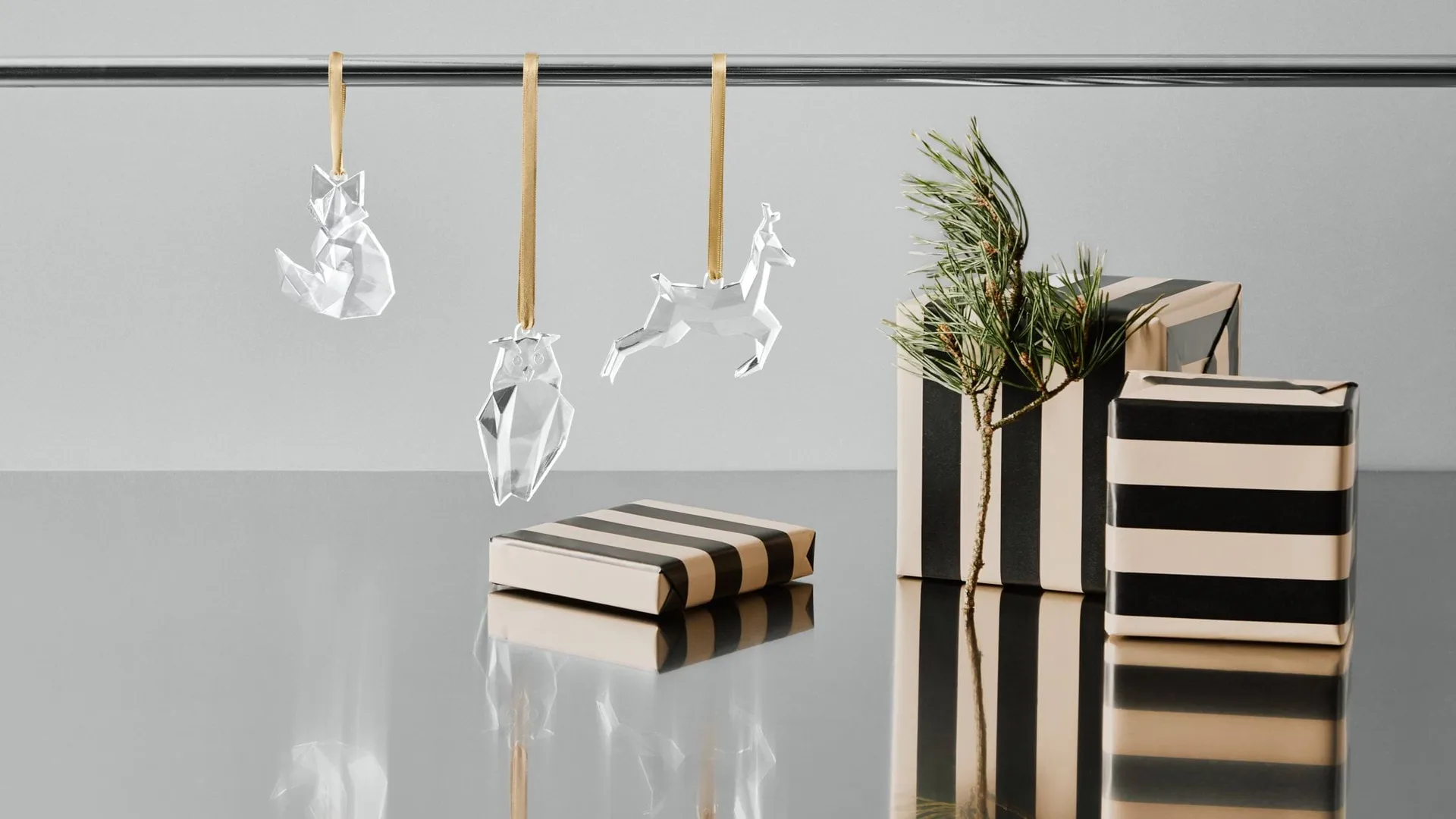 Weihnachtsornamente, Eule Orrefors
