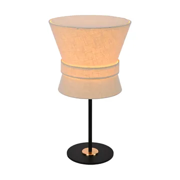 Bow Tischleuchte - Schwarz-cream white, klein 50 cm - Örsjö Belysning