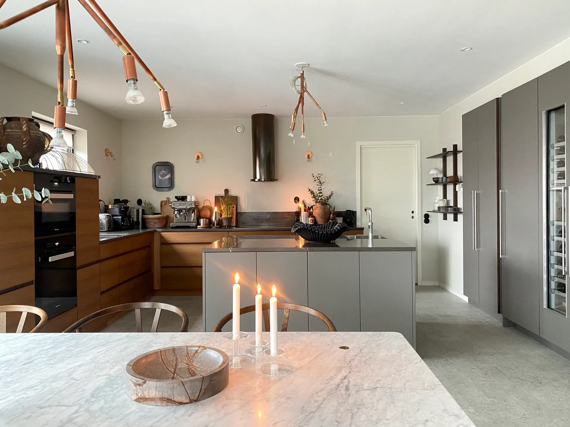 Kvist Pendelleuchte klein, Weiß lackiert Örsjö Belysning