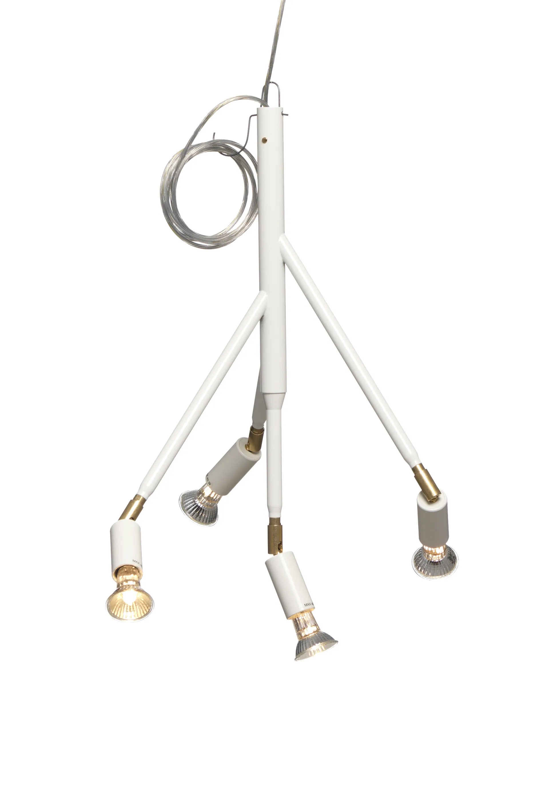 Kvist Pendelleuchte klein, Weiß lackiert Örsjö Belysning