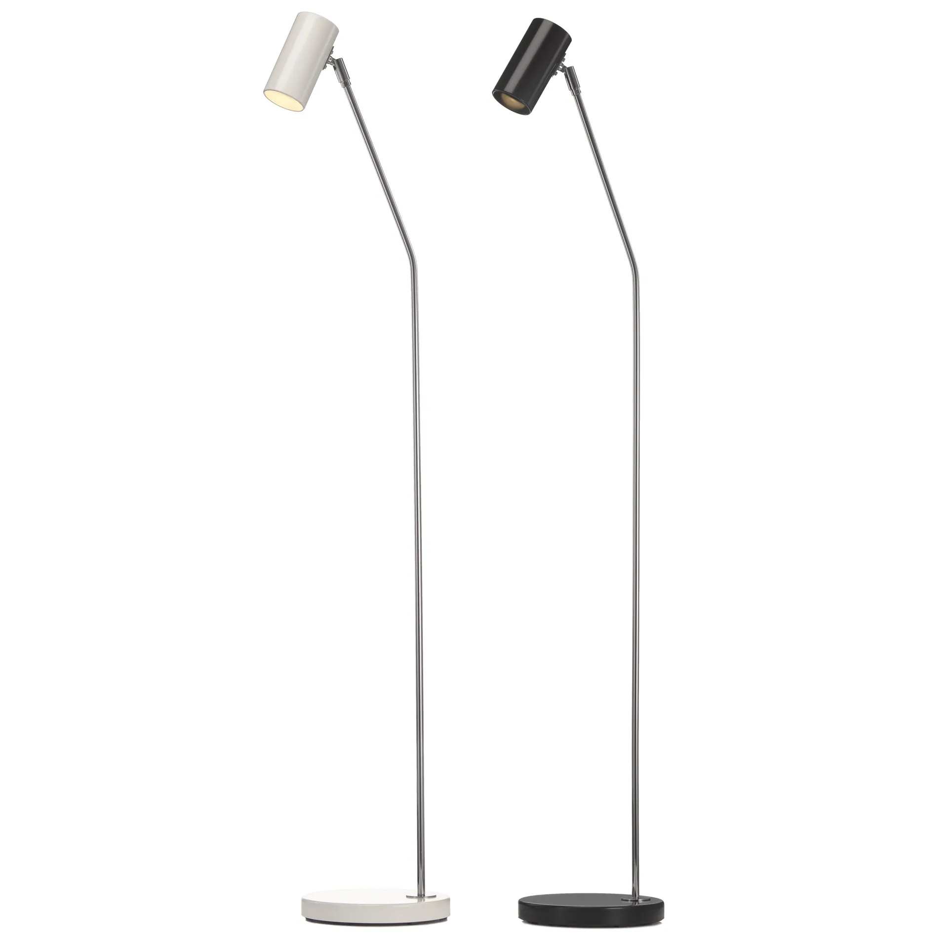 Minipoint Stehleuchte GX224, Weiß und chrom Örsjö Belysning