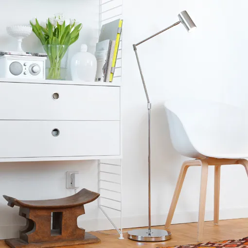 Minipoint Stehleuchte GX225, Chrom Örsjö Belysning