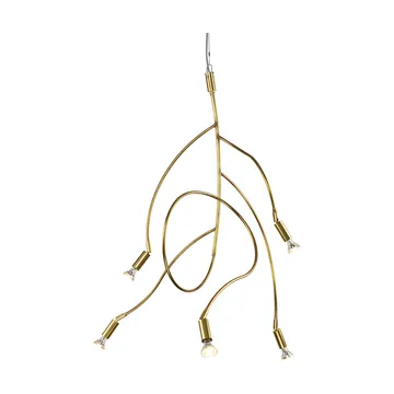 Ranka 5 Deckenleuchte - Rohmessing - Örsjö Belysning