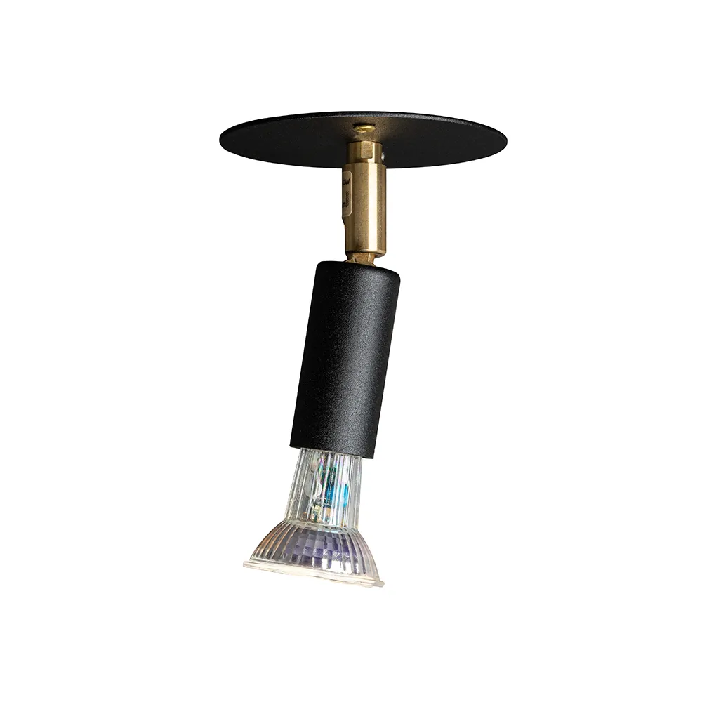 Star 1 Wandleuchte/Deckenleuchte, Schwarz, Festmontage Örsjö Belysning