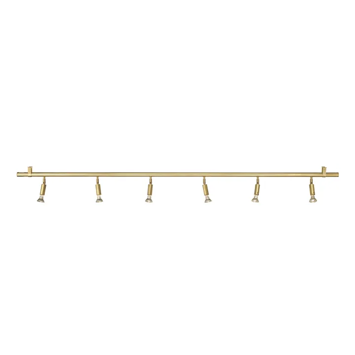 Star 6 Wand- und Pendelleuchte - Rohmessing, 200 cm - Örsjö Belysning