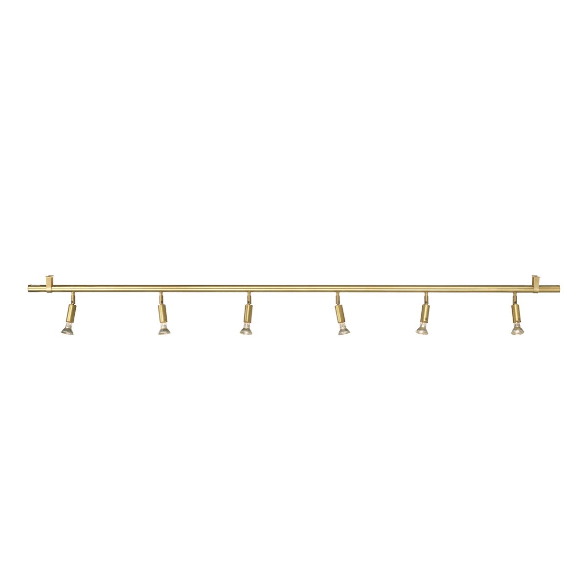 Örsjö Belysning Star 6 Wand- und Pendelleuchte Rohmessing