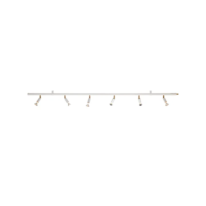 Star 6 Wand- und Pendelleuchte - Weiß, 200 cm - Örsjö Belysning