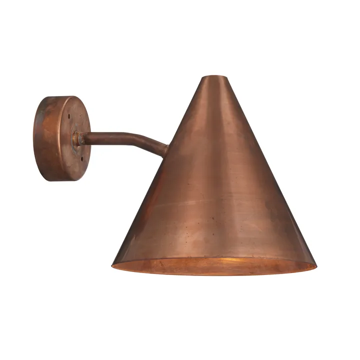 Tratten Wandleuchte - Kupfer massiv, Ø24x22,5 cm - Örsjö Belysning