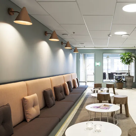 Tratten Wandleuchte, Kupfer massiv Örsjö Belysning