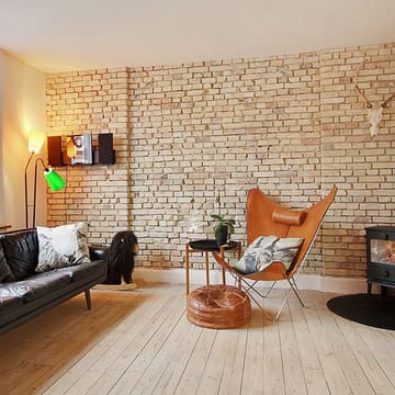 KS Chair Fledermaussessel - Leder nature, Edelstahlgestell - OX Denmarq